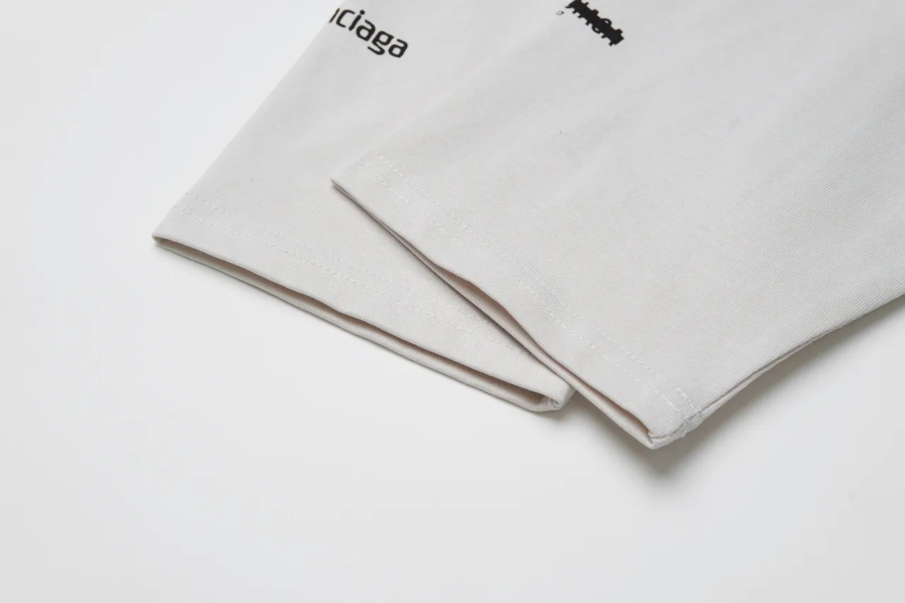 Balenciaga Classic LOGO T💰P110 32s 240g Authentic +Sizes ＋ Logo Size：Xs-L ：